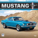 Ford Mustang 2026 Square Flap Foil Calendar-9798330701650