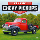 Classic Chevy Pickups 2026 Square Flap Foil Calendar-9798330701704