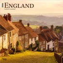 England 2026 Square Flap Calendar-9798330703203