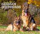 German Shepherds, For the Love of 2026 Deluxe Flap Foil Calendar-9798330703395