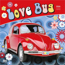 Love Bug 2026 Square Flap Motor Club Calendar-9798330704415