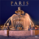 Paris 2026 Square Flap English French Foil Calendar-9798330705085