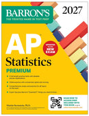AP Statistics Premium, 2027: 9 Practice Tests + Comprehensive Review + Online Practice