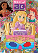 Disney Princess: Look and Find 3D-9798384600374