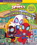 Disney Junior Marvel Spidey and His Amazing Friends: Halloween Heroes Glow in the Dark Look and Find-9798384600961