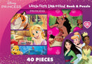 Disney Princess: Little First Look and Find Book & Puzzle-9798384601111