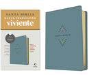Biblia ultrafina NTV, letra grande con Filament (SentiPiel, Azul sereno, Letra Roja)-9798400501180