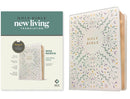 NLT Wide Margin Bible, Filament Enabled (LeatherLike, Grace & Bloom, Red Letter)-9798400506932