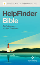 HelpFinder Bible NLT, Filament Enabled (Hardcover, Red Letter)-9798400506956