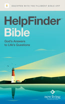 HelpFinder Bible NLT, Filament Enabled (Softcover, Red Letter)-9798400506963