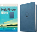 HelpFinder Bible NLT, Filament Enabled (LeatherLike, Harbor Blue, Red Letter)-9798400506970