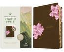 Biblia de estudio del diario vivir NTV (SentiPiel, Cafe/Rosa, Indice, Letra Roja)-9798400510144