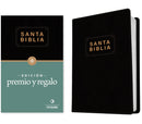 Santa Biblia NTV, Edición premio y regalo  (ViniPiel, Negro, Letra Roja)