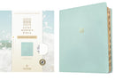 NLT Every Woman''s Bible, Journaling Edition, Filament Enabled (LeatherLike, Seafoam Blue, Indexed, Red Letter)