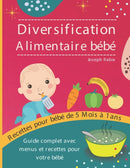 Diversification Alimentaire De Bebe : Guide complet avec menus et recettes pour votre bebe-9798500733474