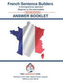 French Sentence Builders - Answer Book - Second Edition-9798505448069