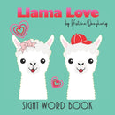 Llama Love : Sight Word Book, Early Learning Beginner Reader, Teaching Love, Emotions and Feelings-9798534022872