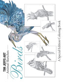 Birds : A Special Edition Coloring Book-9798704161547