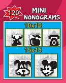 120 Mini Nonograms 10x10 and 15x15-9798730176133