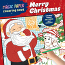 Magic Paper Coloring Book: Merry Christmas! : Discover Hidden Patterns and Images!-9798886084580
