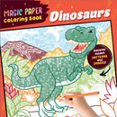 Magic Paper Coloring Book Dinosaurs : A Dinosaur Pencil Colouring Book for Kids Aged 4-8 with Hidden Patterns on Every Page-9798886504385