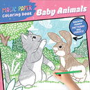 Magic Paper Coloring Book: Baby Animals : Discover Hidden Patterns and Images!-9798886504392