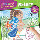 Magic Paper Coloring Book: Nature : Discover Hidden Patterns and Images!-9798886507324
