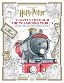 Harry Potter: Travels Through the Wizarding World: An Official Coloring Book-9798886630893