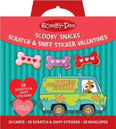 Scooby-Doo: Scooby Snacks Scratch & Sniff Sticker Valentines : School Valentines-9798886636659