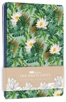 The White Lotus Sewn Notebook Collection (Set of 3)-9798886638479