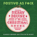 Festive As F*ck : Subversive Cross-Stitch for the Holidays-9798886740769