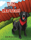 Tuk with a Red Scarf-9798886937794