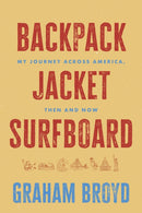 Backpack, Jacket, Surfboard : My Journey Across America, Then and Now-9798891882317