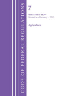 Code of Federal Regulations, Title 07 Agriculture 1760-1939, Revised as of January 1, 2025-9798892057615