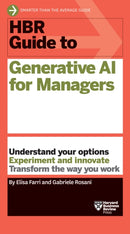 HBR Guide to Generative AI for Managers-9798892790475