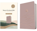 The Message Women's Devotional Bible Large Print (Leather-Look, Dusty Blush)-9798898020941