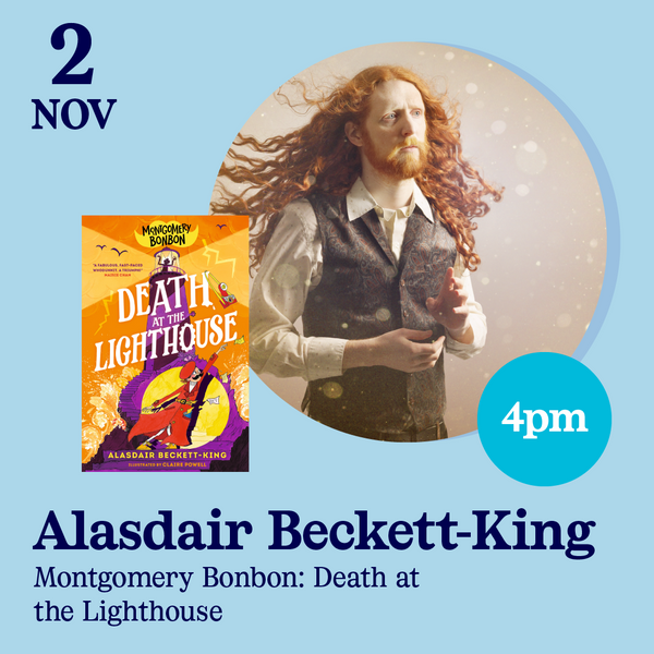 4 Nov - Alasdair Beckett-King, Montgomery Bonbon: Death at the Lighthouse