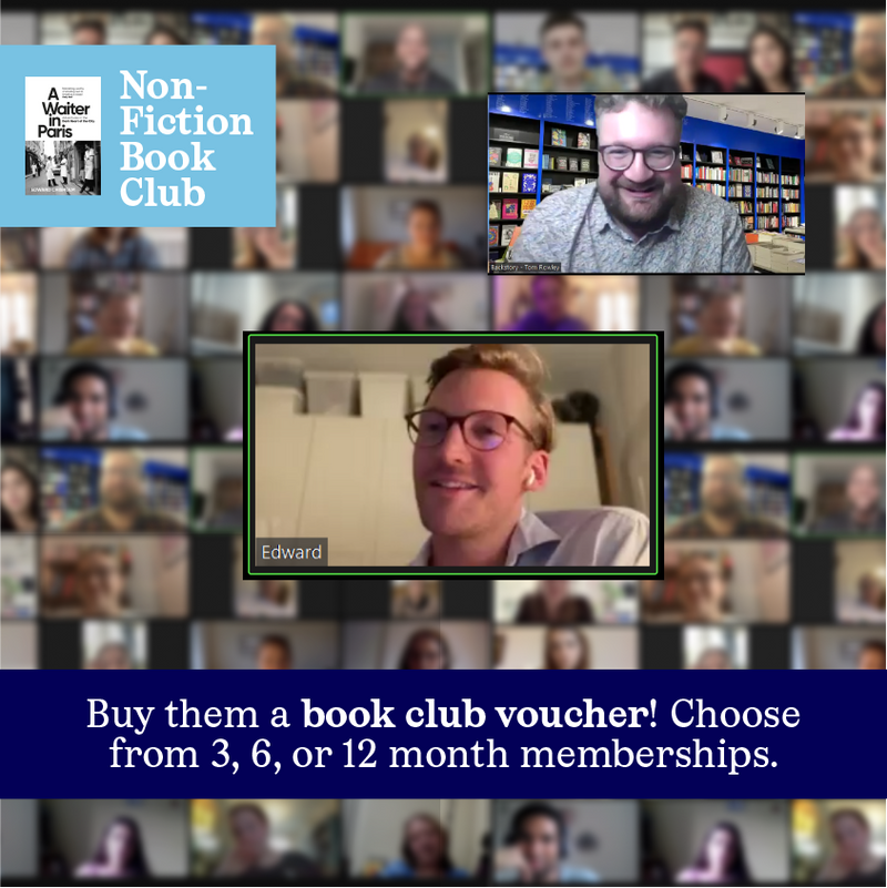 Backstory non-fiction book club voucher