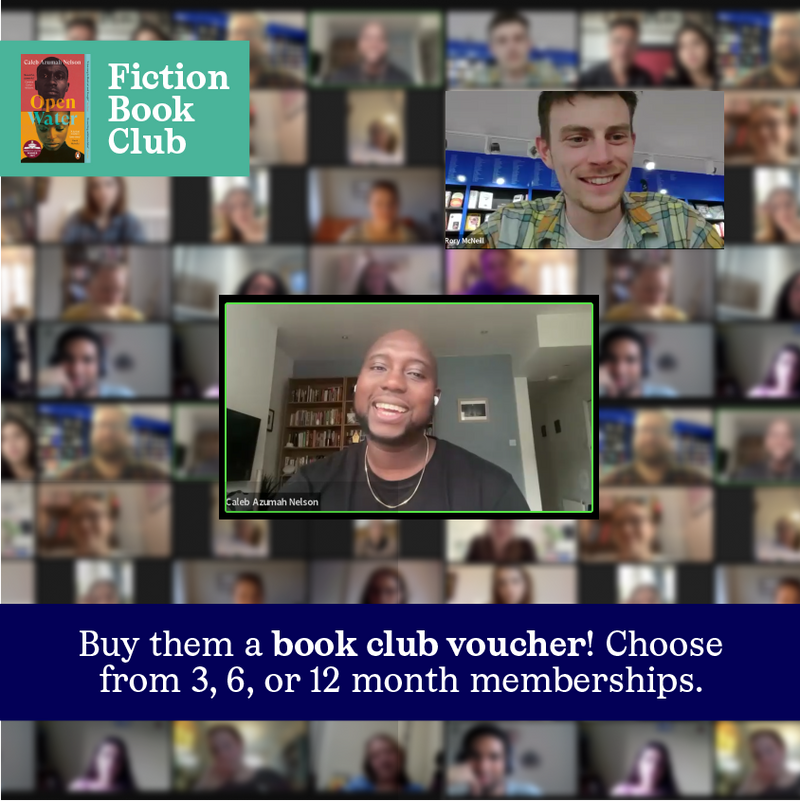 Backstory fiction book club voucher