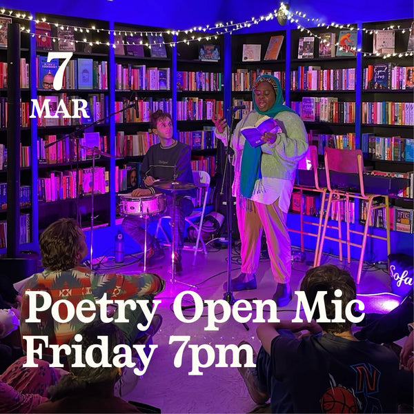 14th March - Poetry Open Mic