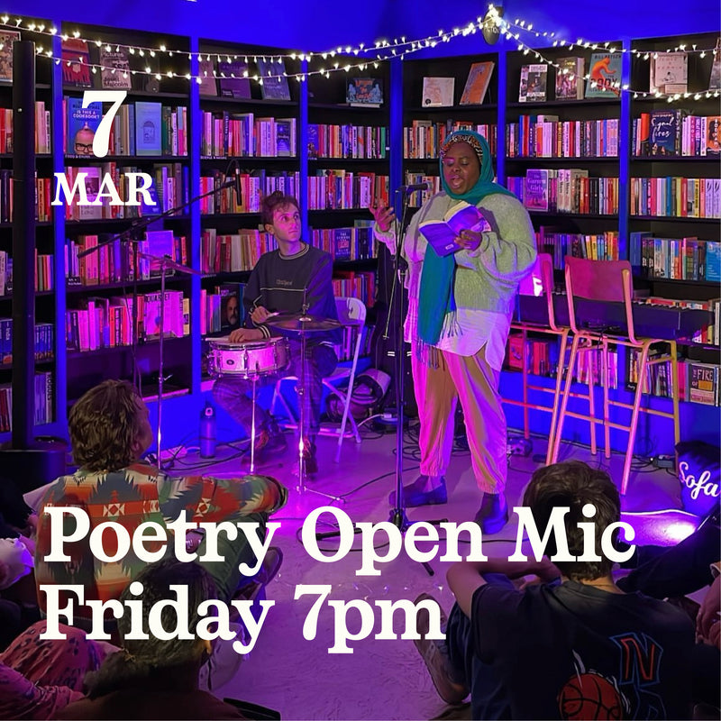 14th March - Poetry Open Mic