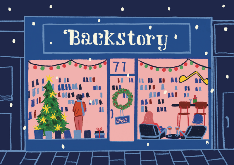 Backstory Christmas Cards - Pack of 6