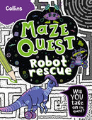 Robot Rescue : Solve 50 Mazes in This Adventure Story for Kids Aged 7+-9780008599539
