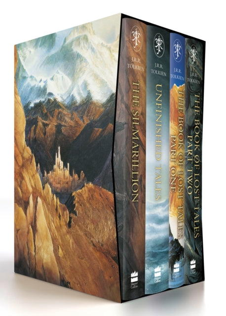 The History of Middle-earth (Boxed Set 1) : The Silmarillion, Unfinished Tales, the Book of Lost Tales, Part One & Part Two-9780008663162