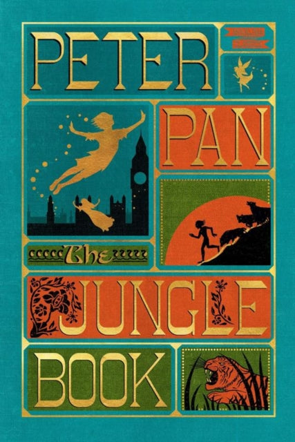 Peter Pan and Jungle Book, The [Minalima Illustrated Classics Intl Boxed Set]-9780063273849