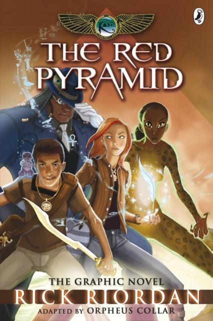 The Red Pyramid: The Graphic Novel (The Kane Chronicles Book 1)-9780141350394