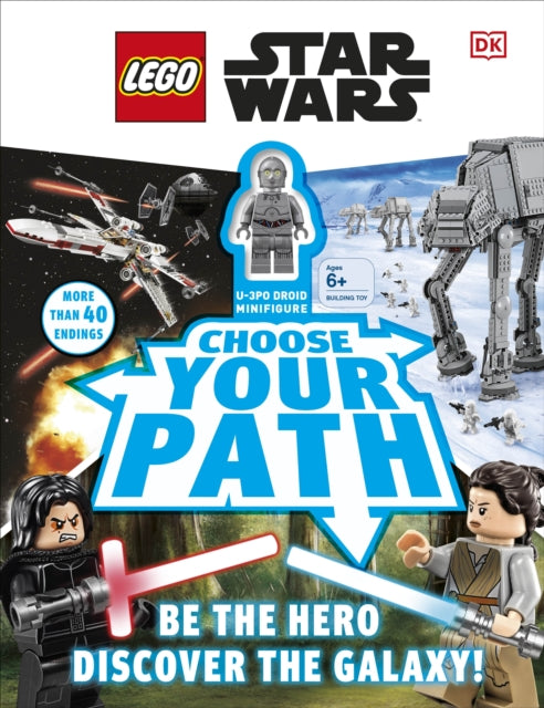 LEGO Star Wars Choose Your Path : Includes U-3PO Droid Minifigure-9780241313824