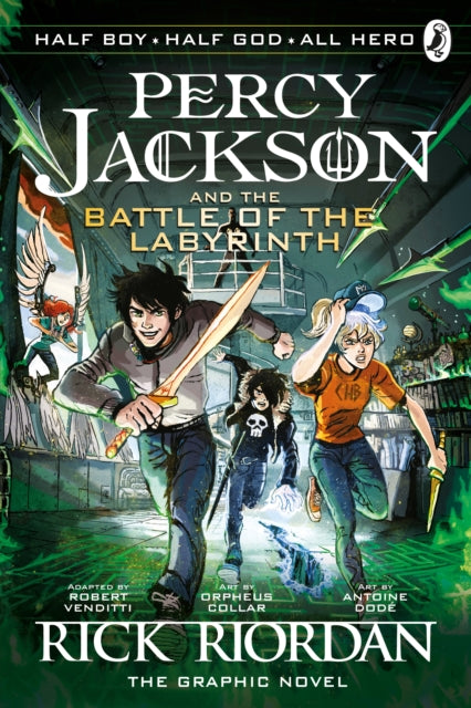 The Battle of the Labyrinth: The Graphic Novel (Percy Jackson Book 4)-9780241336786
