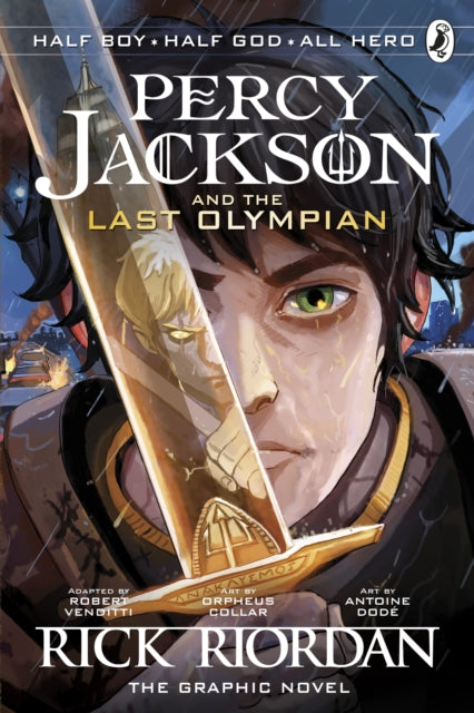 The Last Olympian: The Graphic Novel (Percy Jackson Book 5)-9780241342909