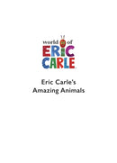 Eric Carle's Book of Amazing Animals-9780241381670